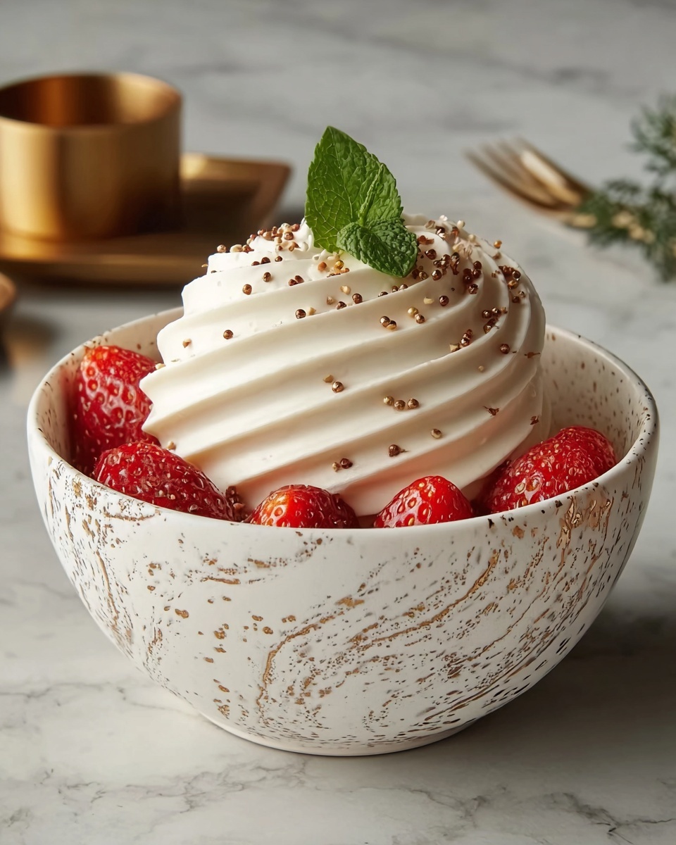 Strawberry Whipped Cream Recipe - Recipe Image