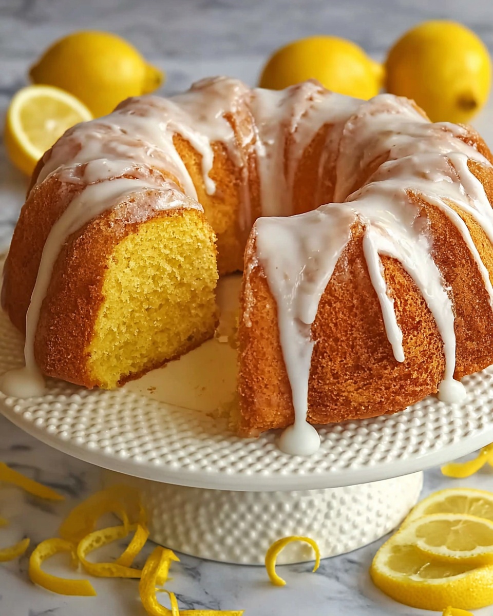 Italian Lemon Pound Cake Recipe - Recipe Image