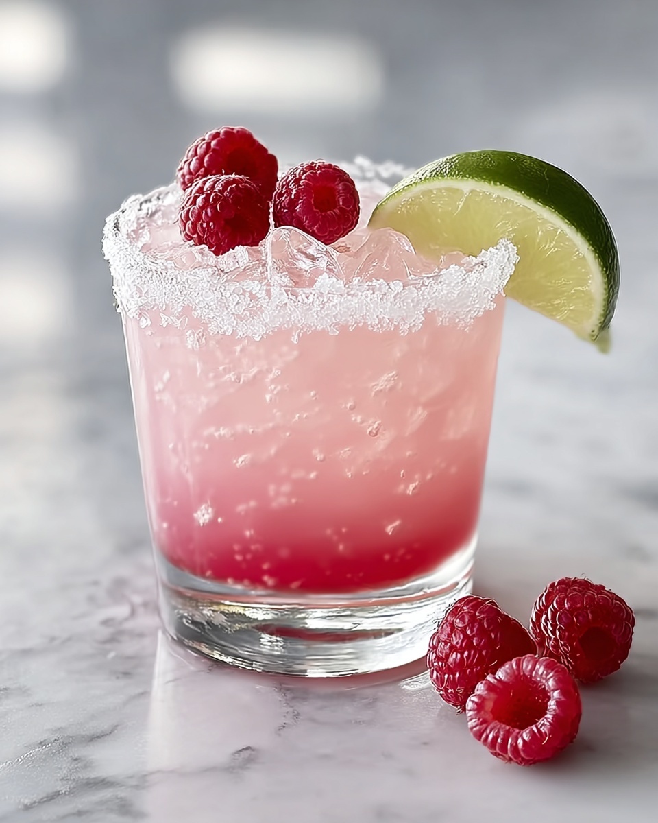 Raspberry Coconut Margarita Recipe - Recipe Image