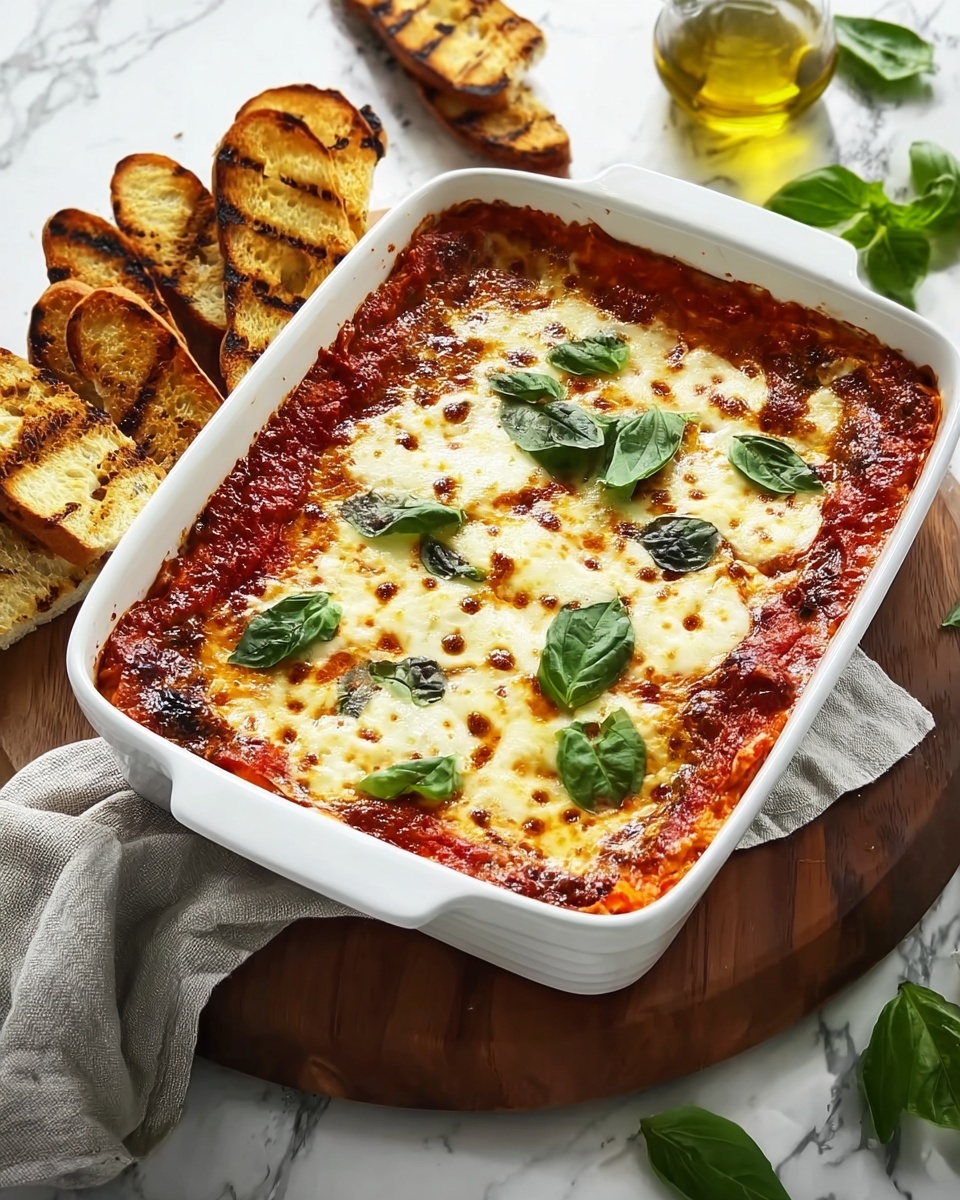 Baked Goat Cheese Bruschetta Dip Recipe - Recipe Image