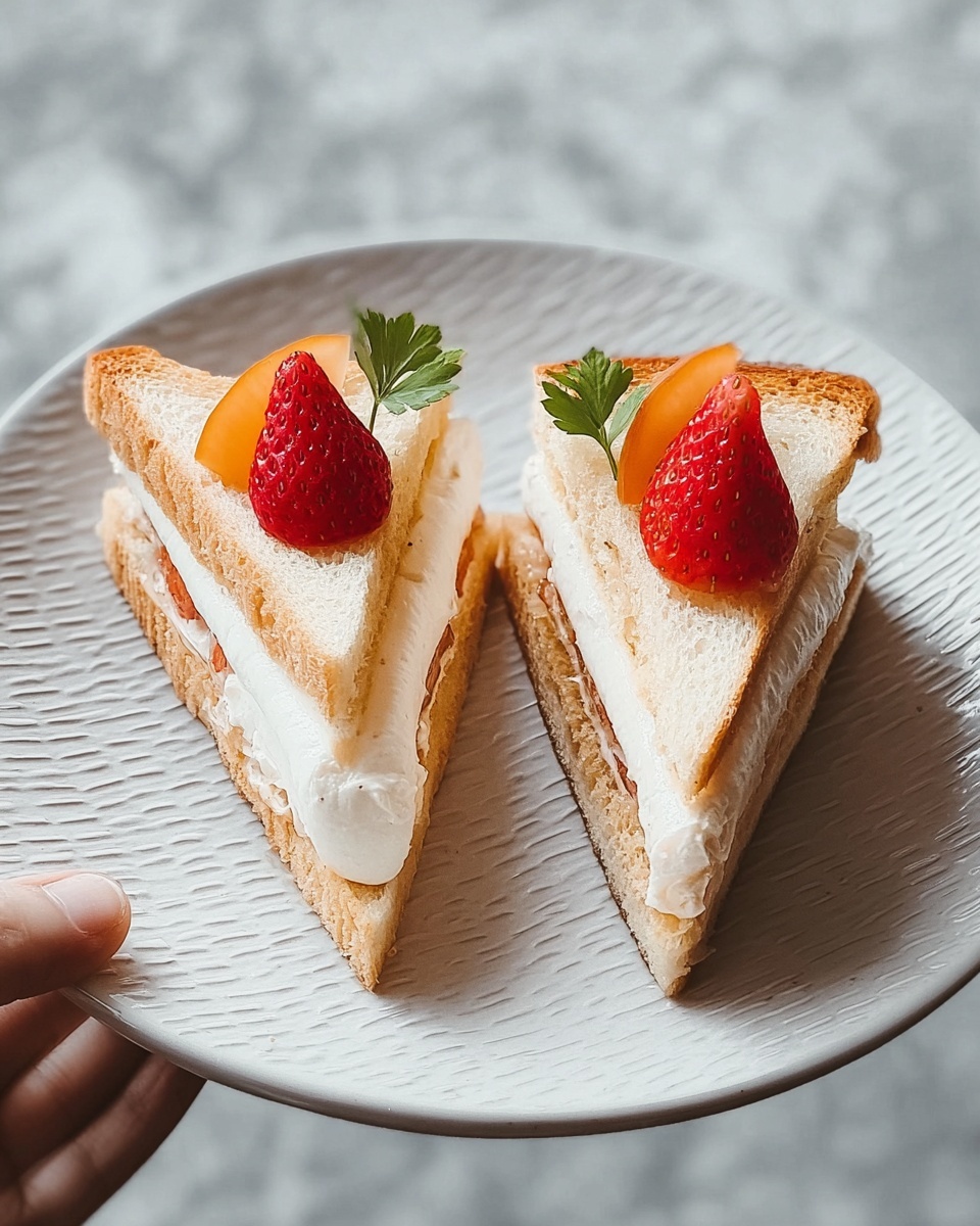 Japanese Crème Filled Sandwiches Recipe - Recipe Image