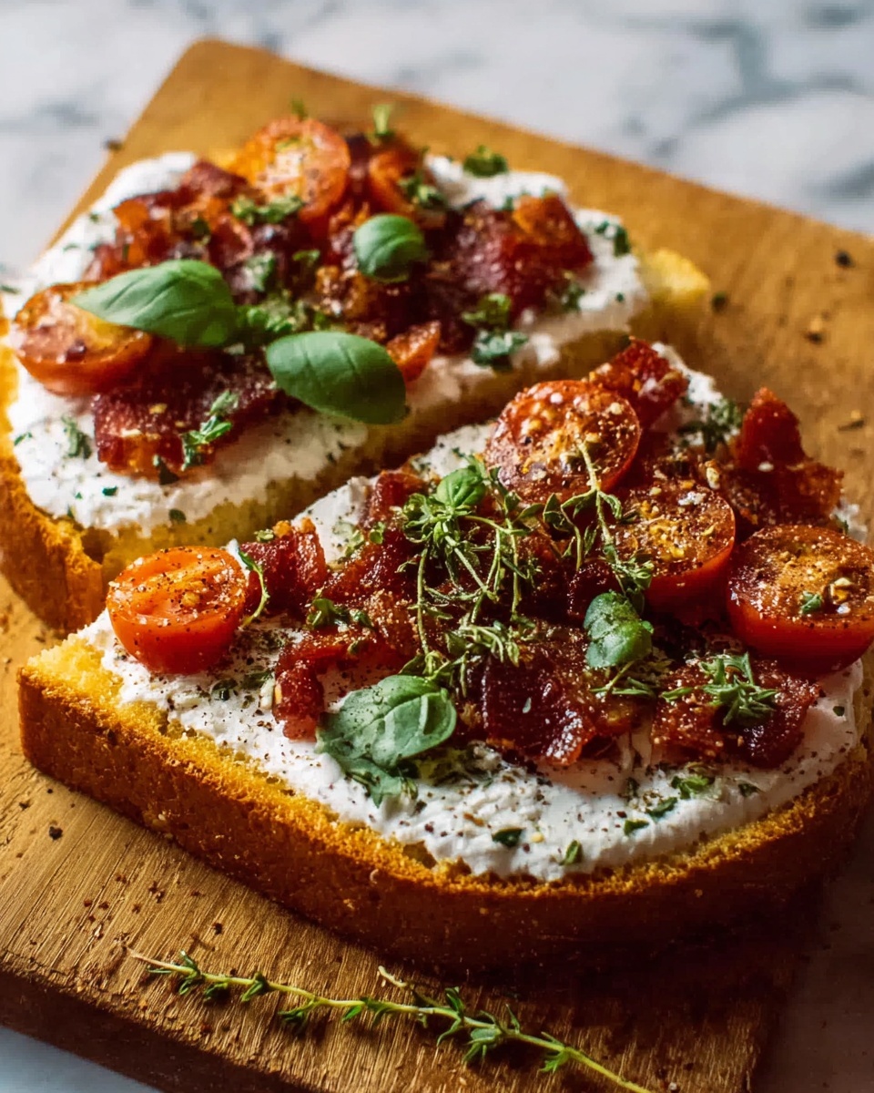 Caprese Garlic Bread That’s Irresistibly Delicious and Easy Recipe - Recipe Image