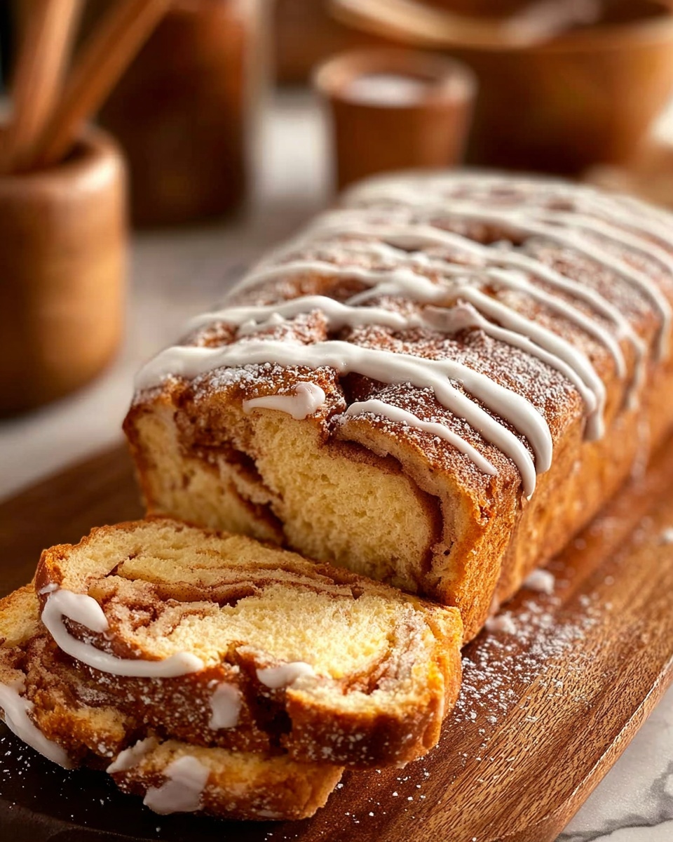 Dollywood Cinnamon Bread with Cinnamon Sugar Glaze Recipe - Recipe Image