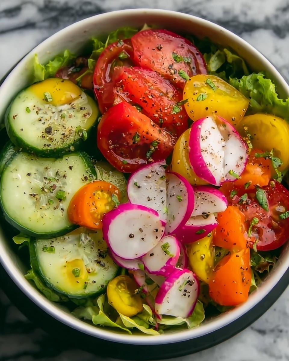 Refreshing Garden Salad Recipe - Recipe Image