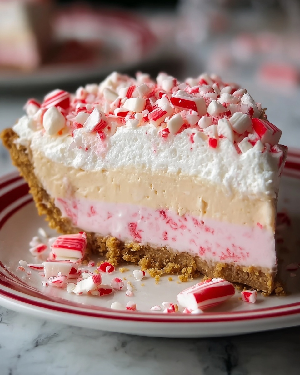 Candy Cane Pie Recipe - Recipe Image