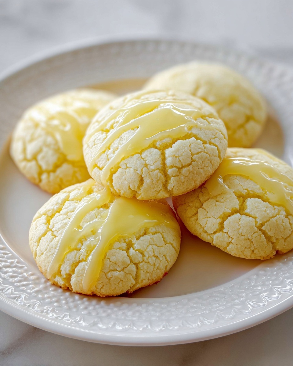 Lemon Pound Cake Cookies Recipe - Recipe Image