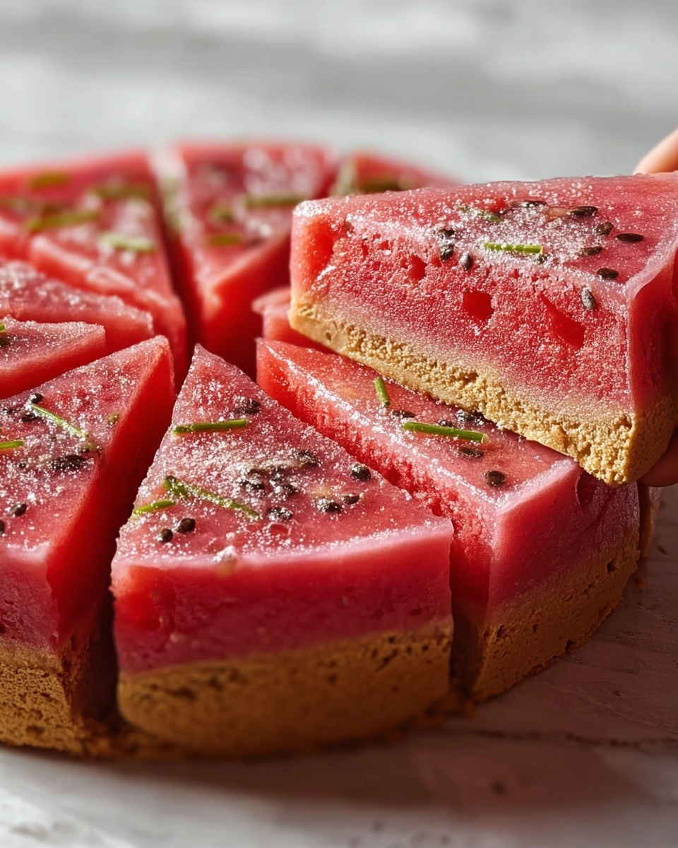 Watermelon Bread Recipe - Recipe Image