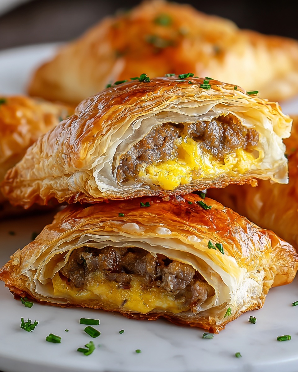 Sausage, Egg & Cheese Crescent Rolls Recipe - Recipe Image