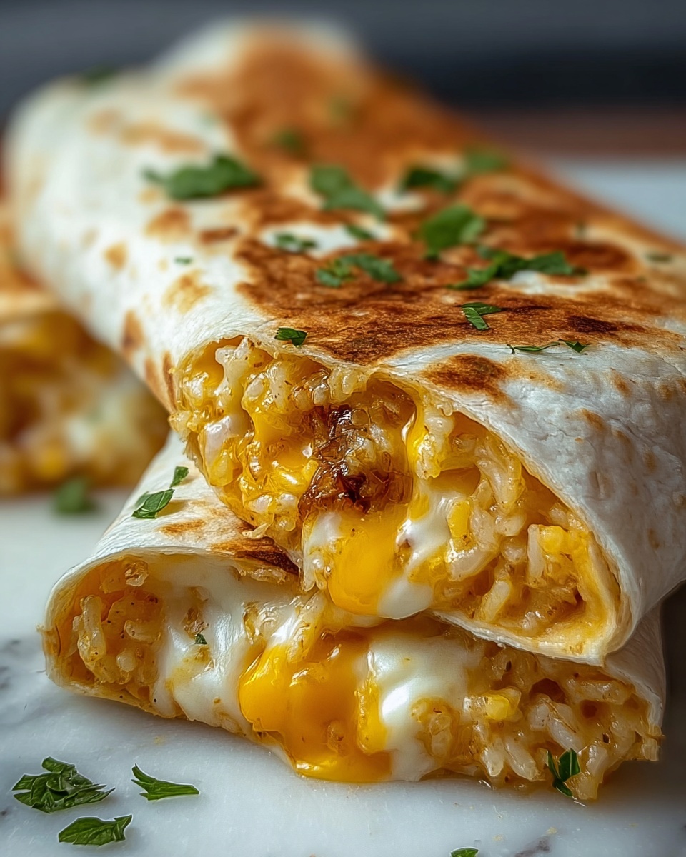 Grilled Cheese Burrito Recipe - Recipe Image