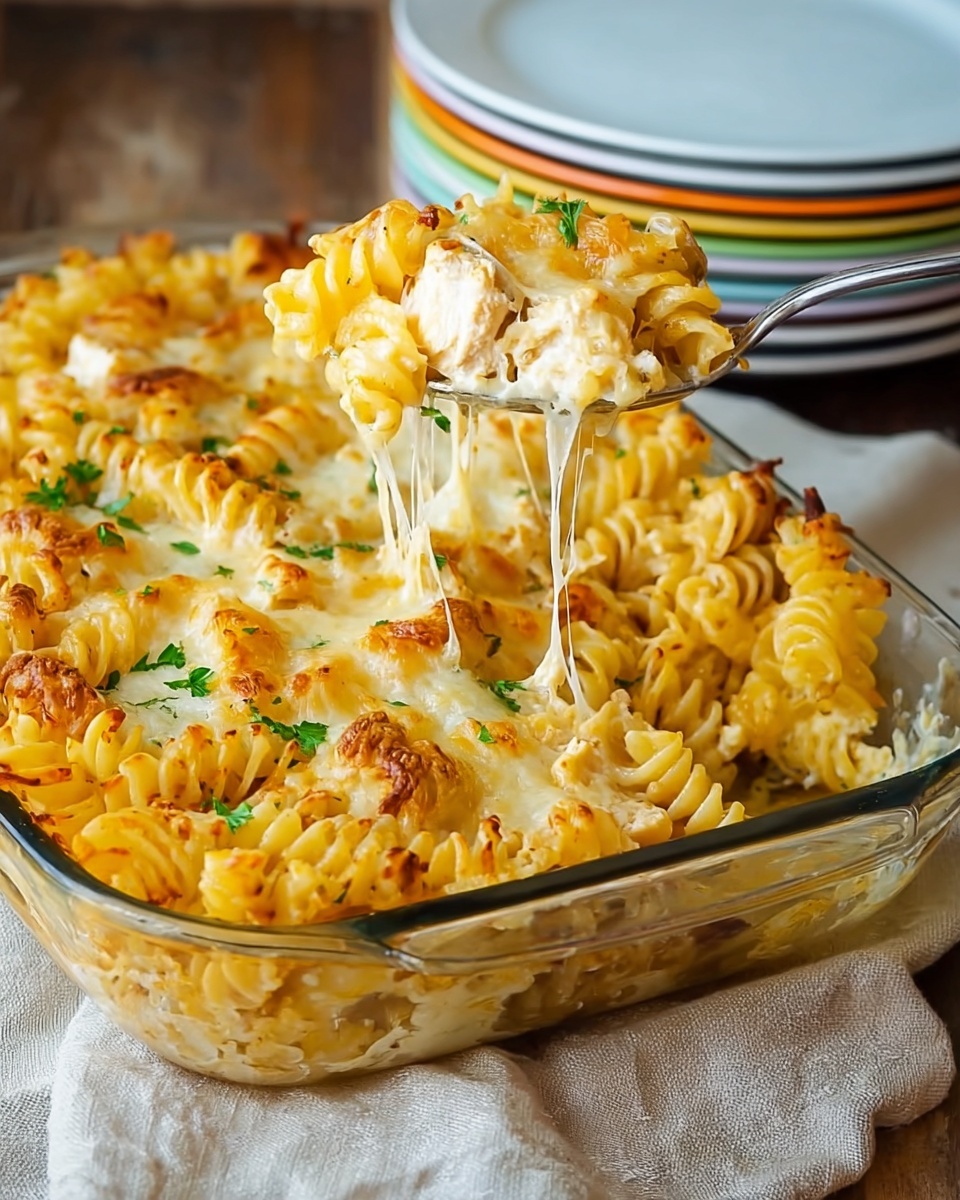 Buffalo Chicken Pasta Bake Recipe - Recipe Image