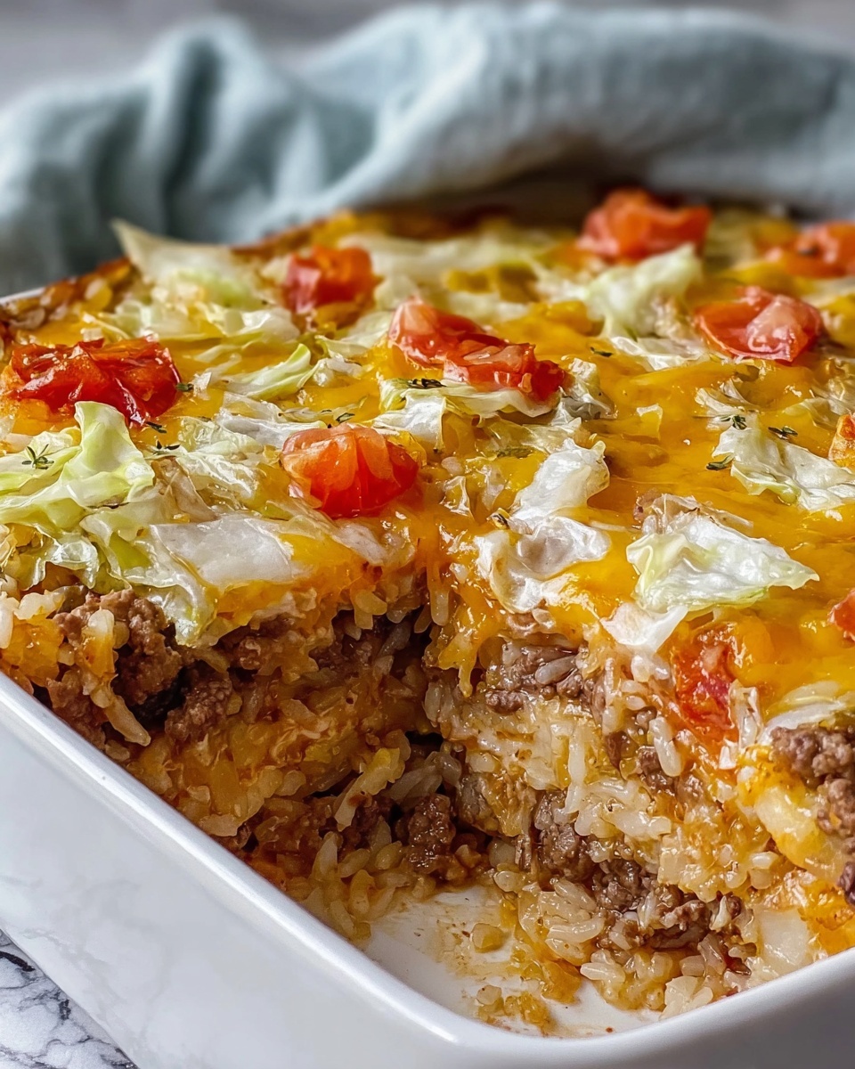 Cabbage Beef Bake Recipe - Recipe Image