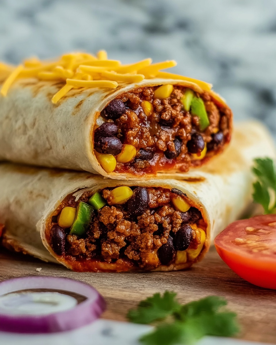 Homemade Taco Bell Enchirito Recipe - Recipe Image