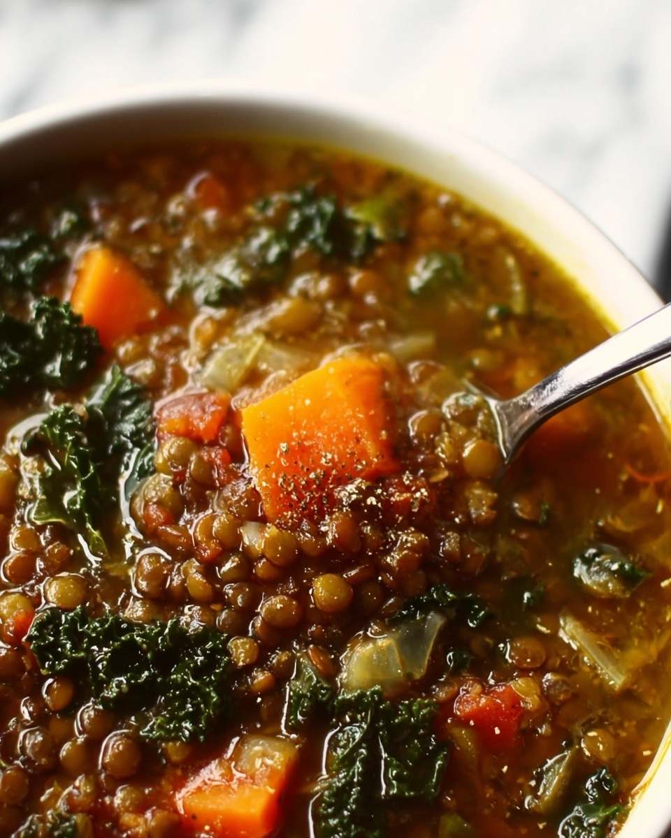 Lentil and Vegetable Soup Recipe - Recipe Image