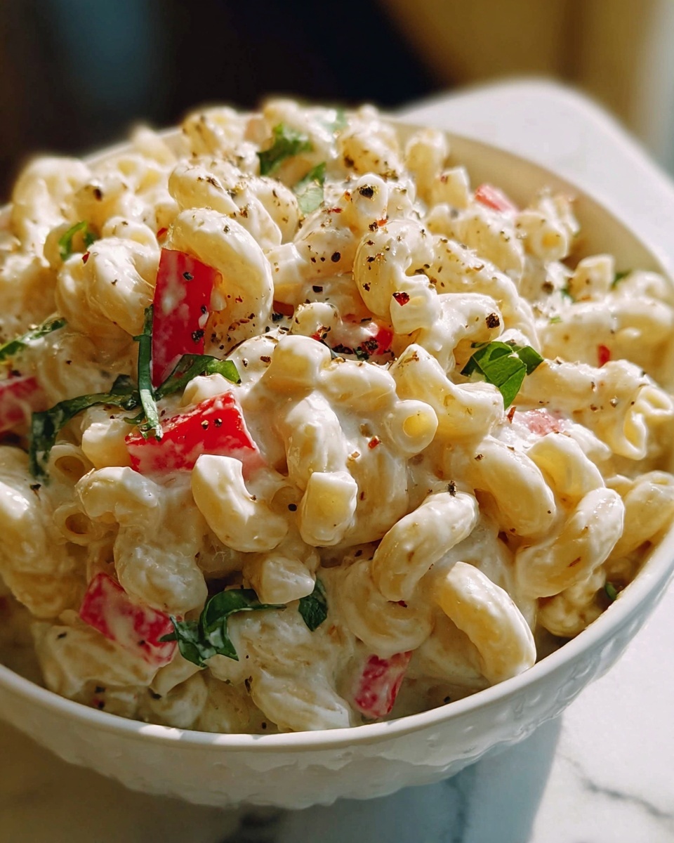 Best Macaroni Salad Recipe That Will Irresistibly Steal the Show Recipe - Recipe Image