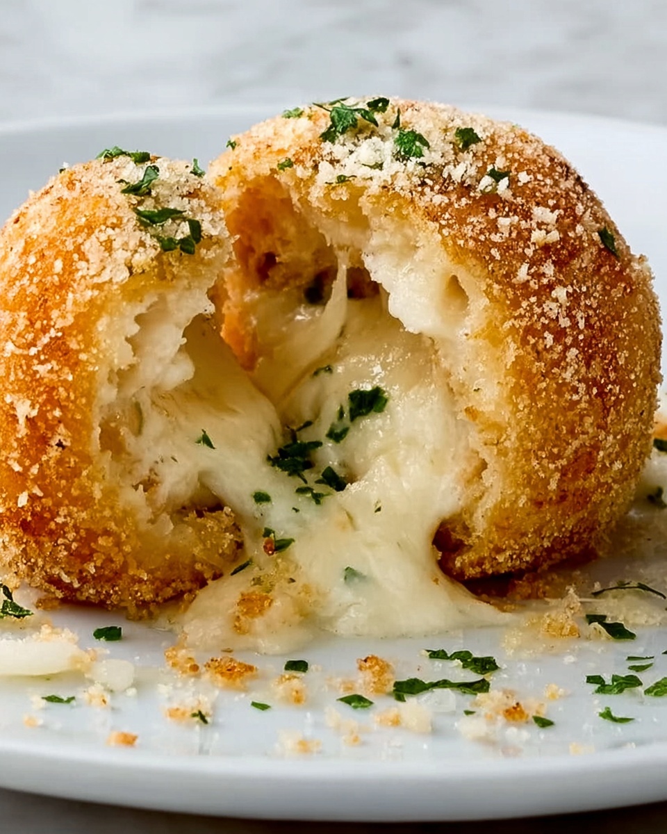 Chicken Pillows with Parmesan Sauce Recipe - Recipe Image