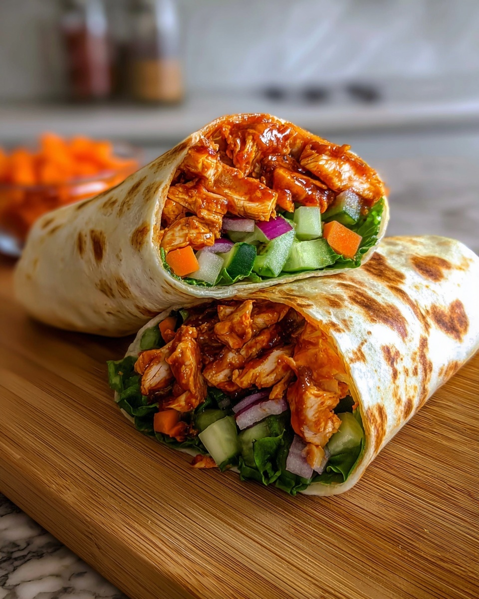 Sweet Chili Chicken Wraps Recipe - Recipe Image