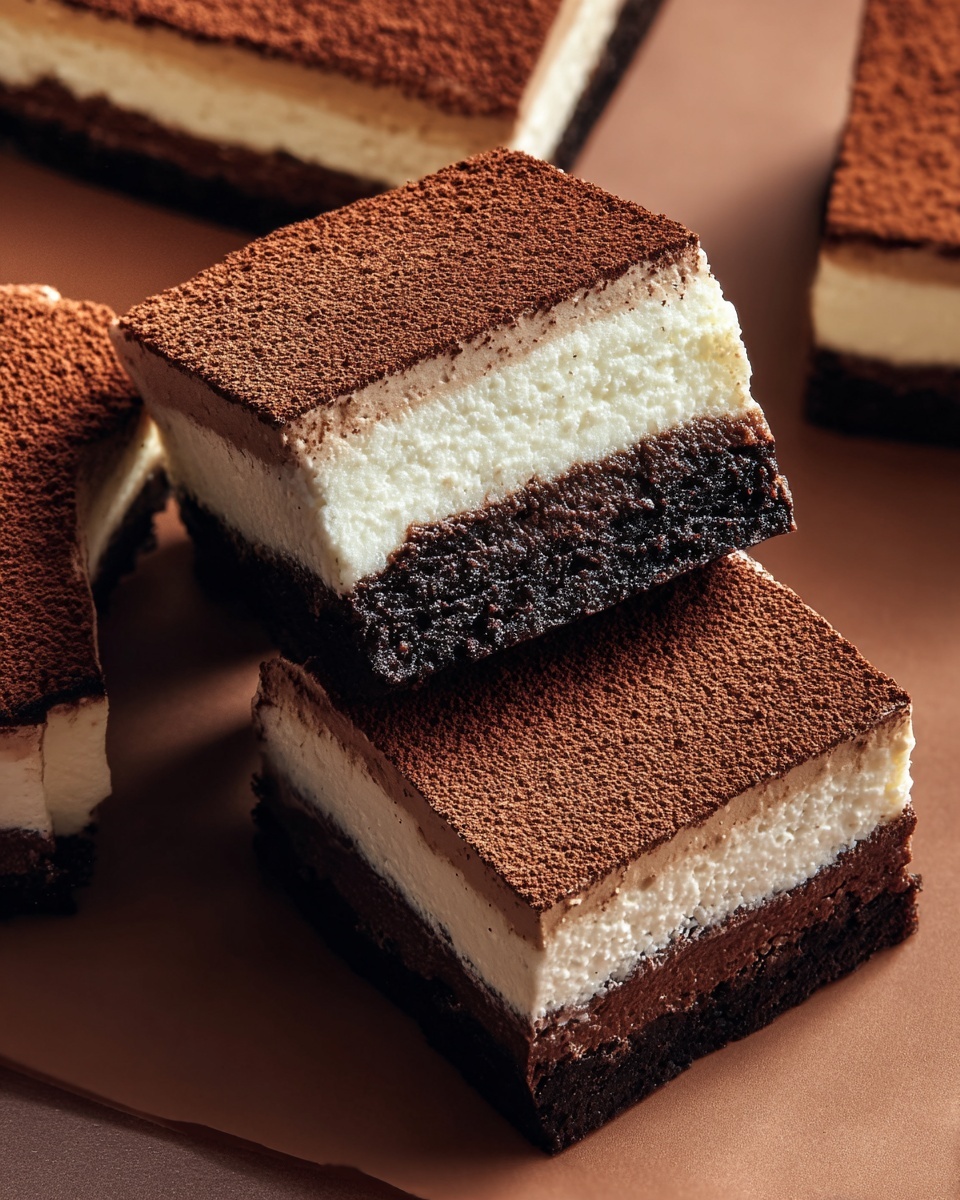 Tiramisu Brownies Recipe - Recipe Image