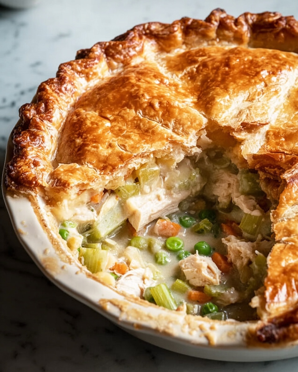 Tom Kerridge’s Roast Chicken & Leek Pie: The Ultimate Comfort Dish Recipe - Recipe Image