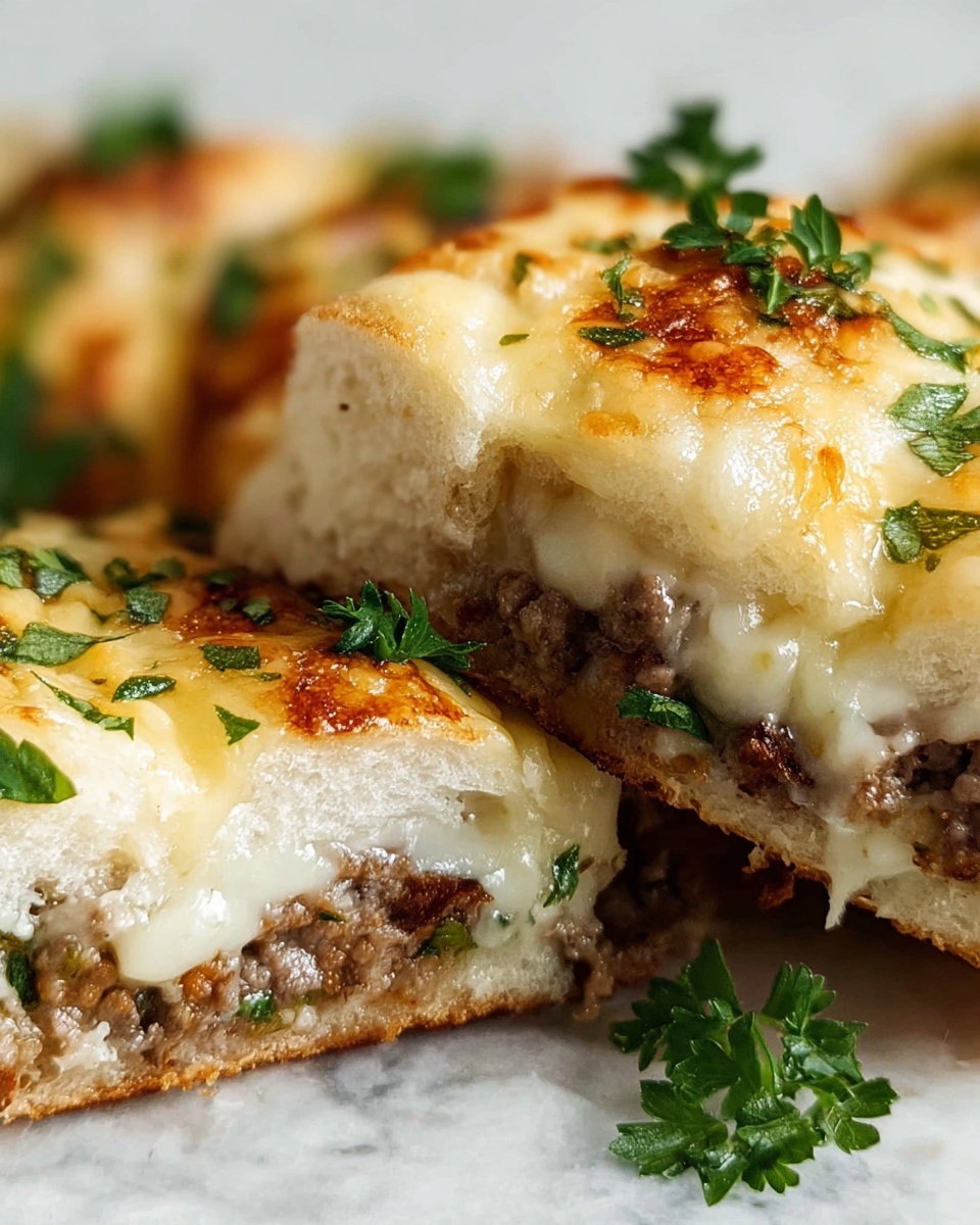 Garlic Bread Taco Bites Recipe - Recipe Image