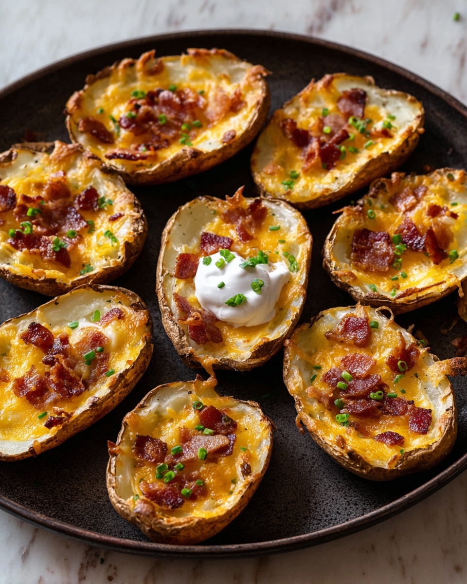 Loaded Potato Skins Recipe - Recipe Image