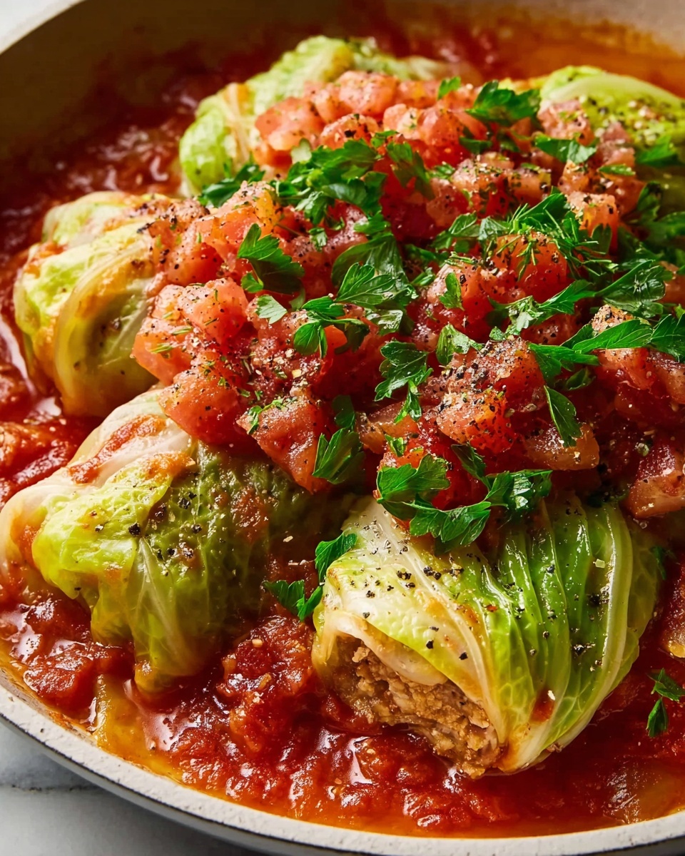 Mediterranean-Style Unstuffed Cabbage Rolls Recipe - Recipe Image