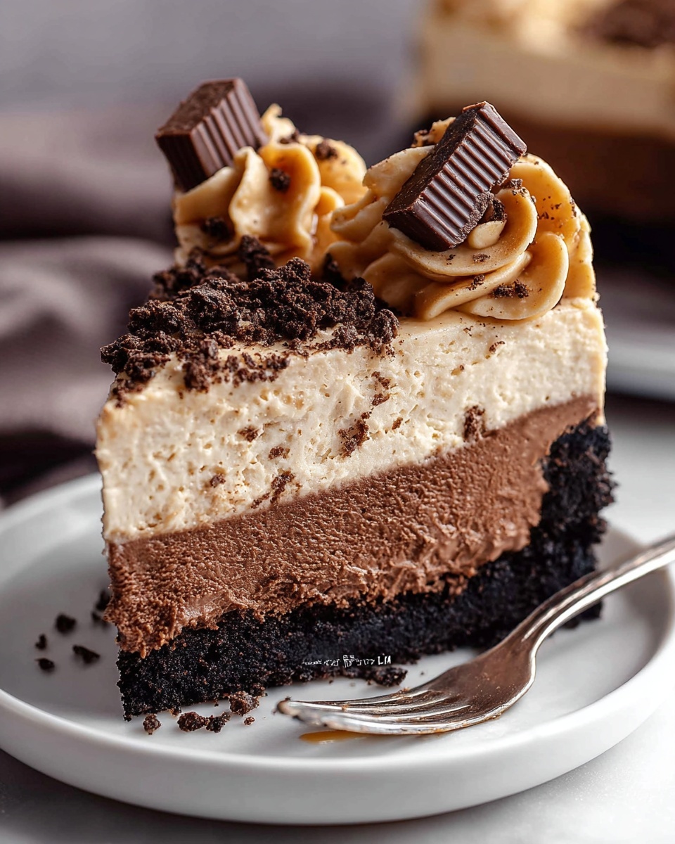 Chocolate Peanut Butter Pie: The Ultimate Decadent Dessert Recipe - Recipe Image