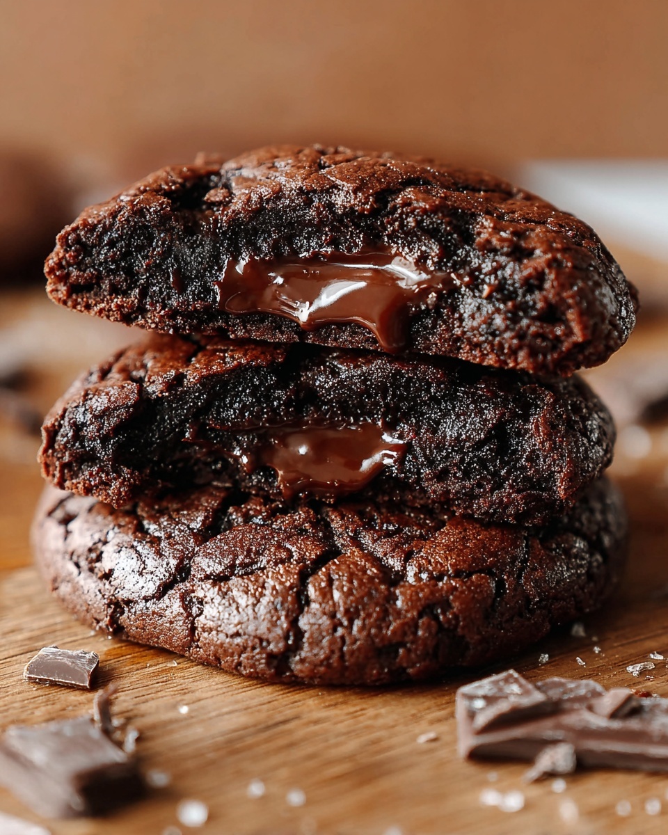 Chocolate Fudge Cookies Recipe - Recipe Image