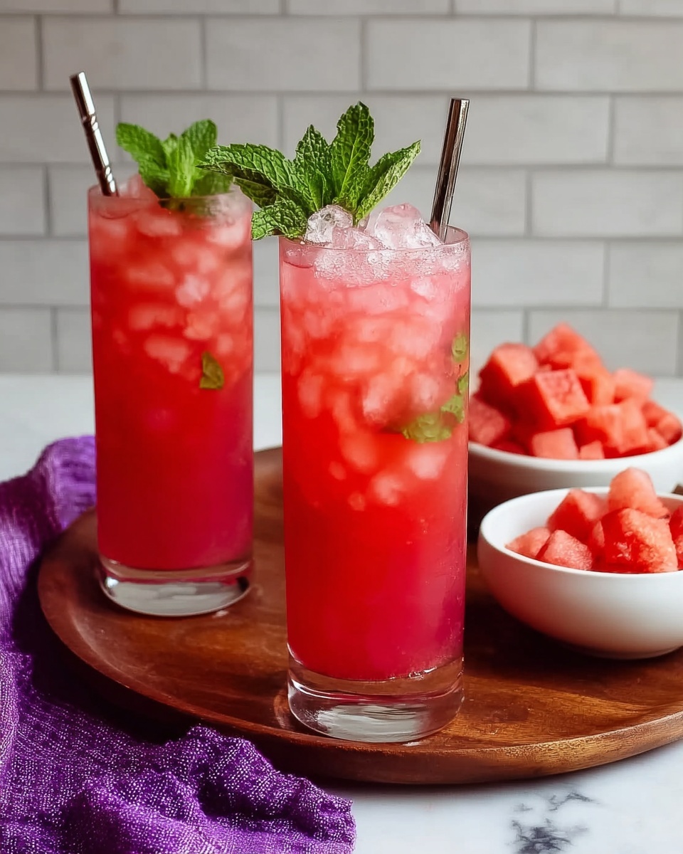 Refreshing Watermelon Water Recipe - Recipe Image