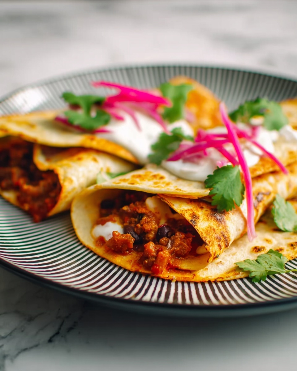 Speedy Chili Crisp Breakfast Tortilla Wrap Recipe - Recipe Image