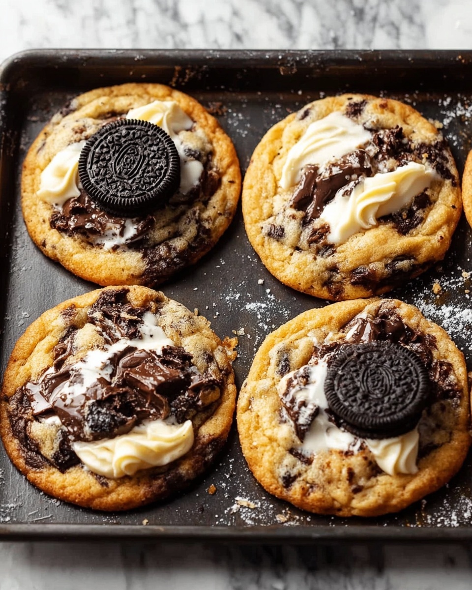 Chewy Oreo Chocolate Chip Cookies That Melt In Your Mouth Recipe - Recipe Image