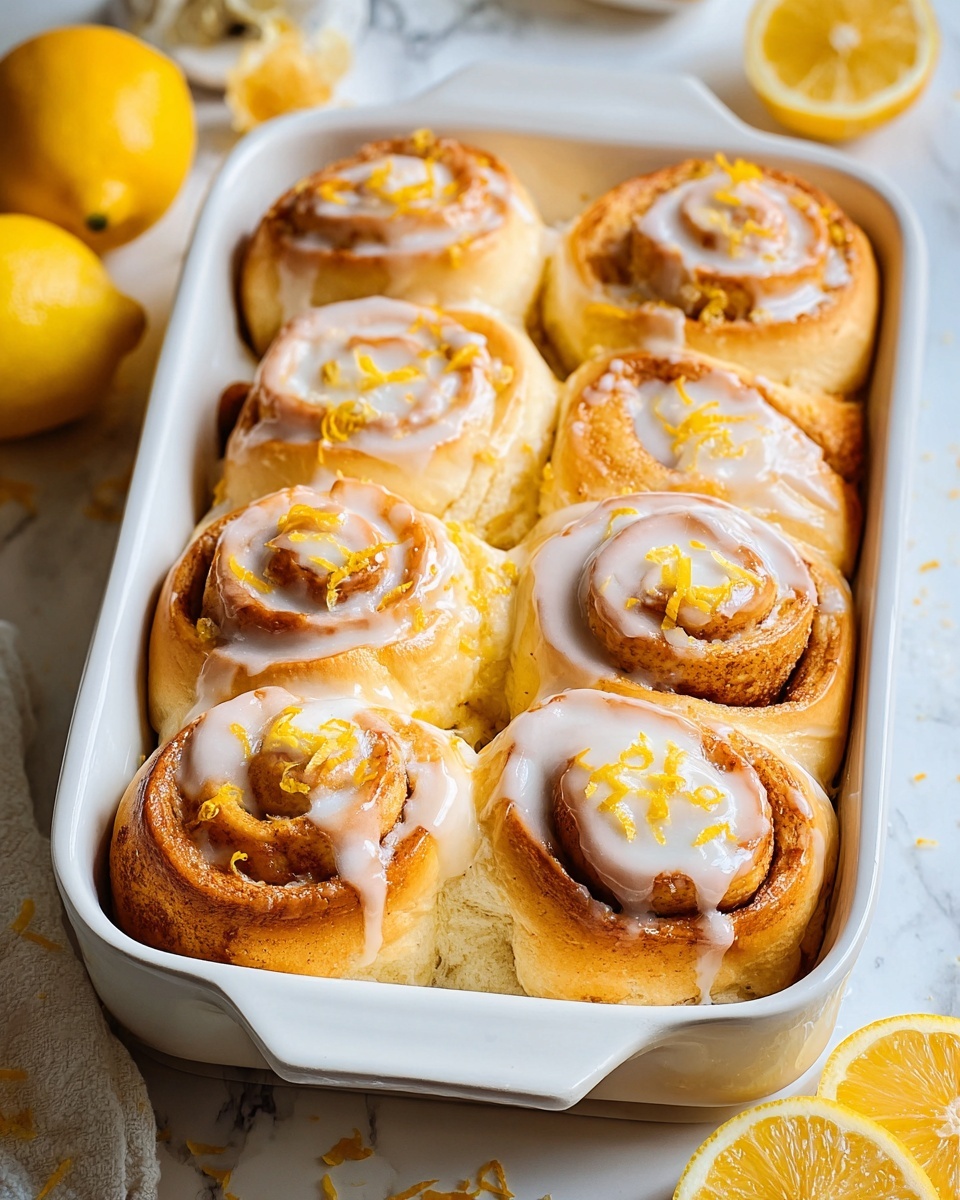 Lemon Rolls Recipe - Recipe Image