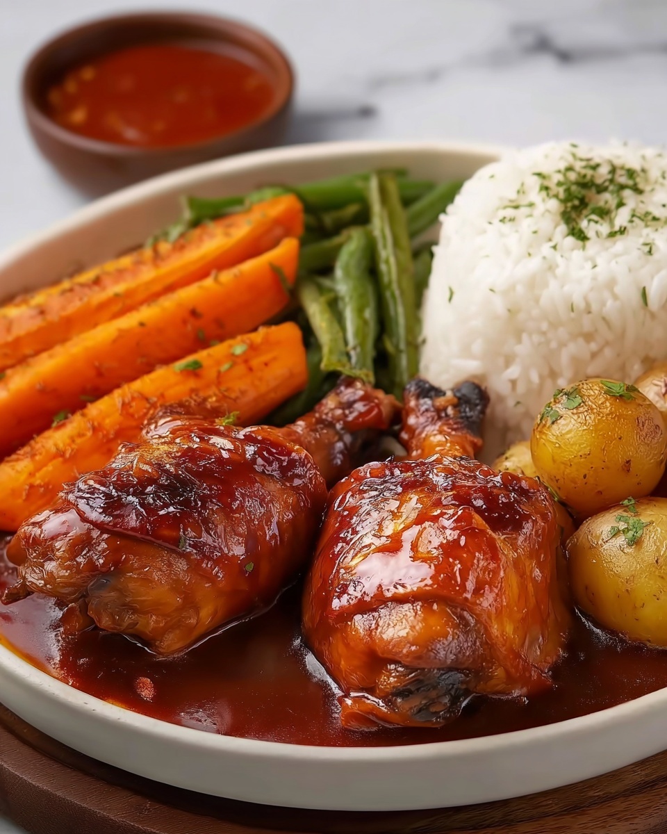 Korean BBQ Rotisserie Chicken Recipe - Recipe Image