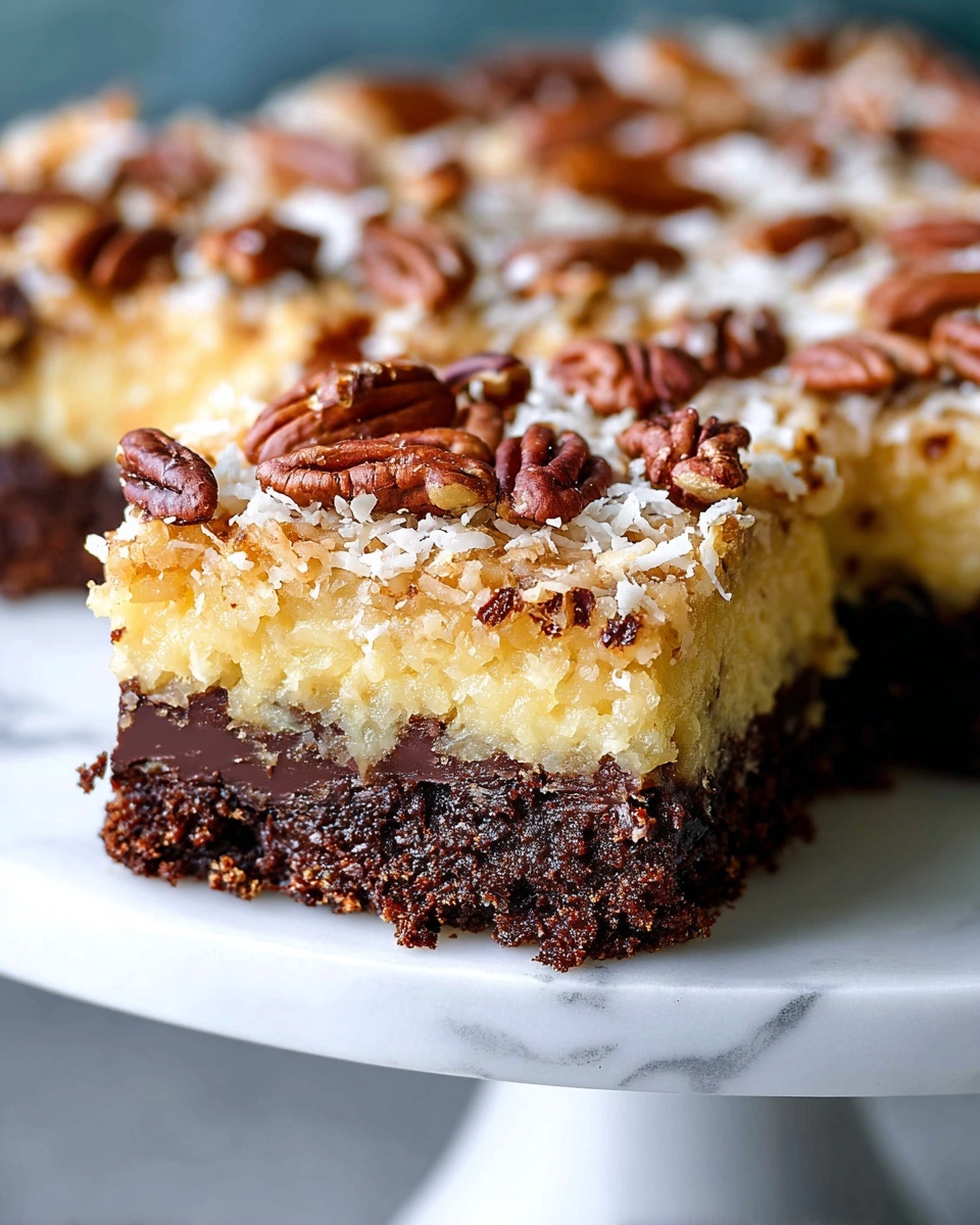 German Chocolate Pound Cake Recipe - Recipe Image