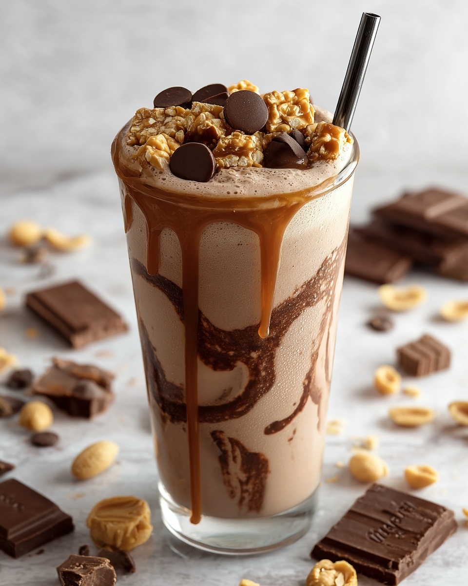 Peanut Butter Cup Smoothie Recipe - Recipe Image
