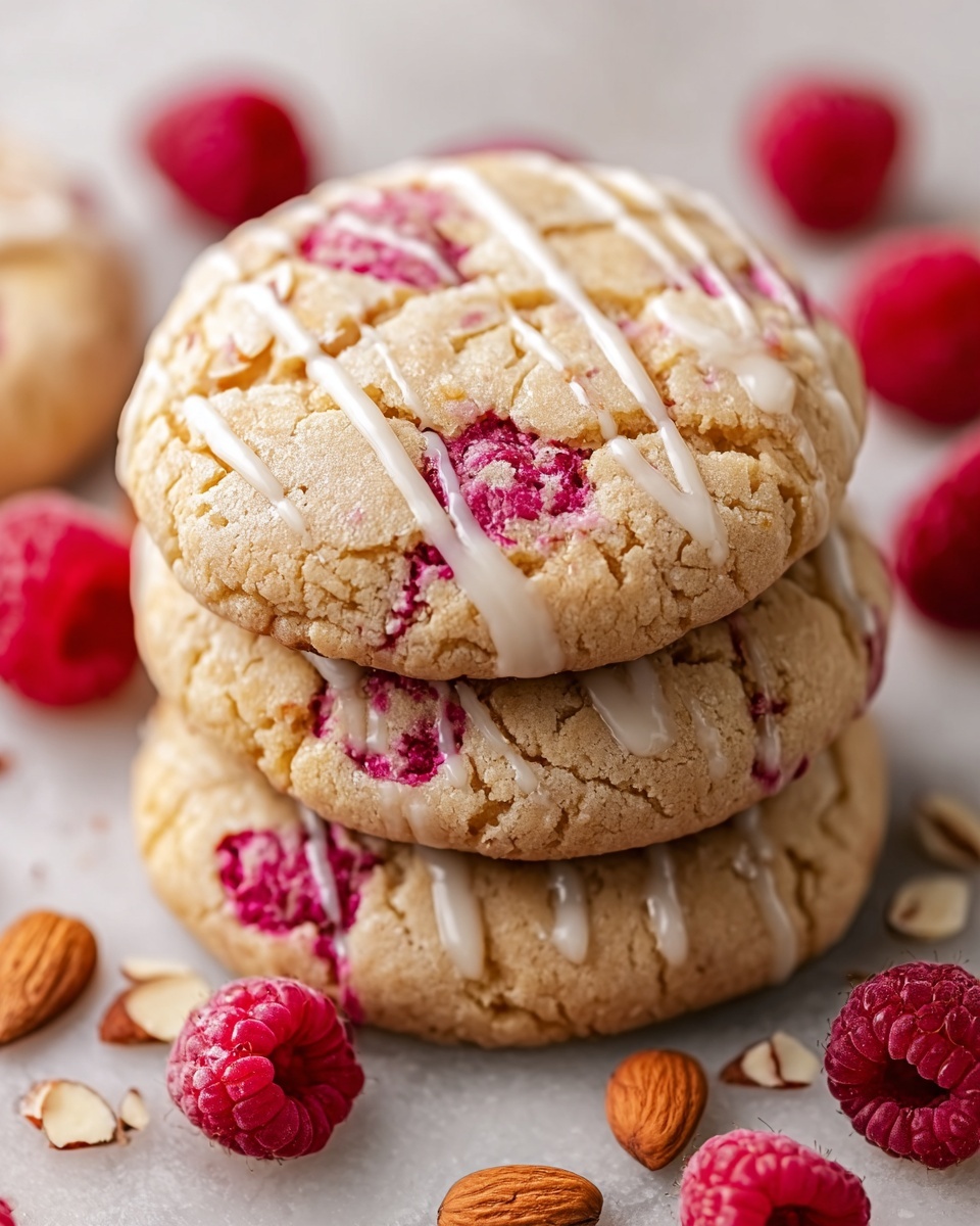 Raspberry Almond Cookies Recipe - Recipe Image