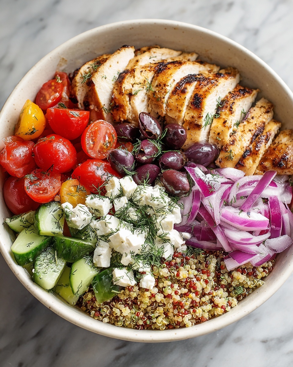 Greek Chicken Bowl Recipe - Recipe Image