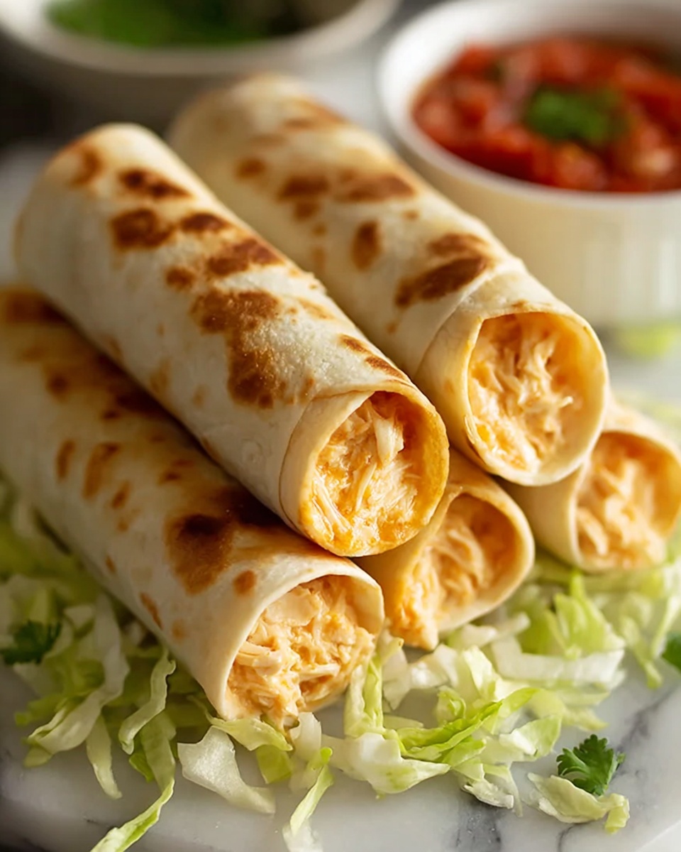 Easy Gluten-Free Chicken Taquitos Recipe - Recipe Image