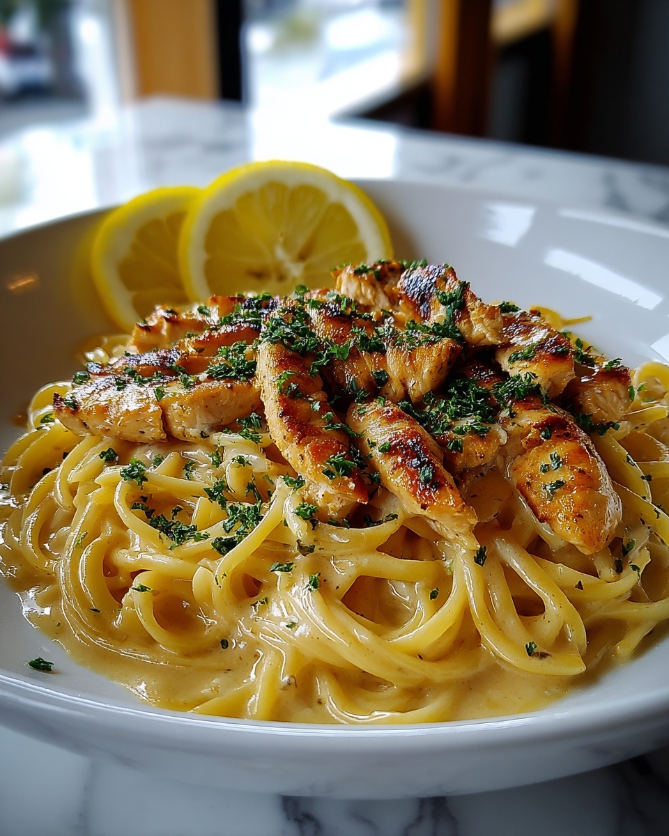 Cowboy Butter Chicken Linguine Recipe - Recipe Image