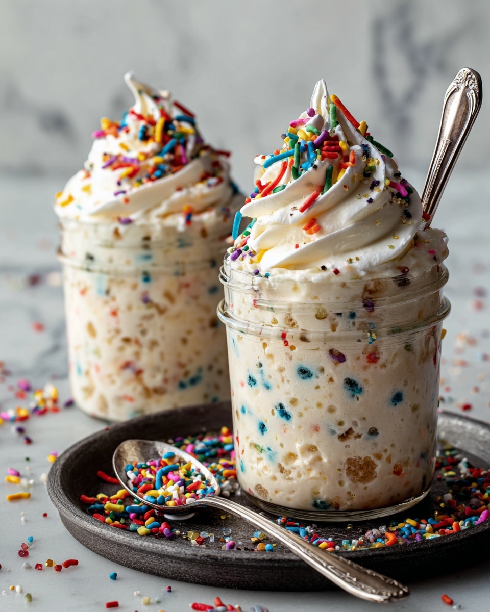 Birthday Cake Overnight Oats Recipe - Recipe Image