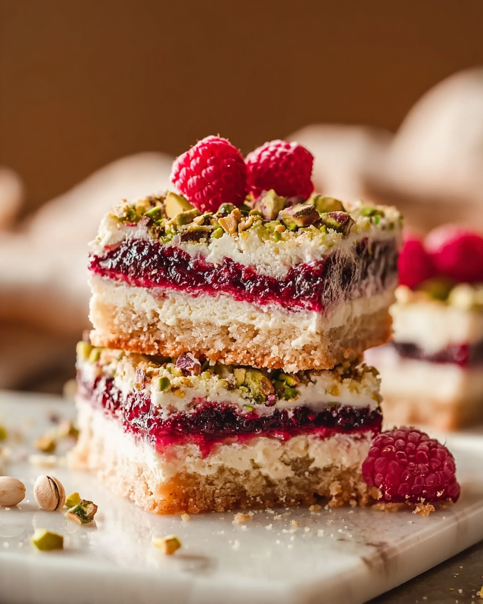 Pistachio Shortbread Bars Recipe - Recipe Image