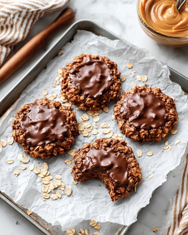 No-Bake Chocolate Peanut Butter Oatmeal Cookies Recipe