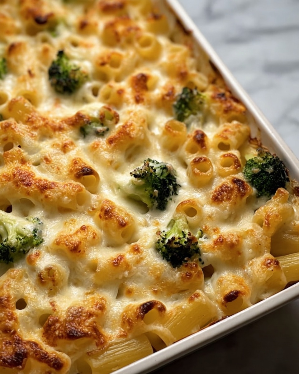 Cheesy Tortellini Alfredo Bake Recipe - Recipe Image
