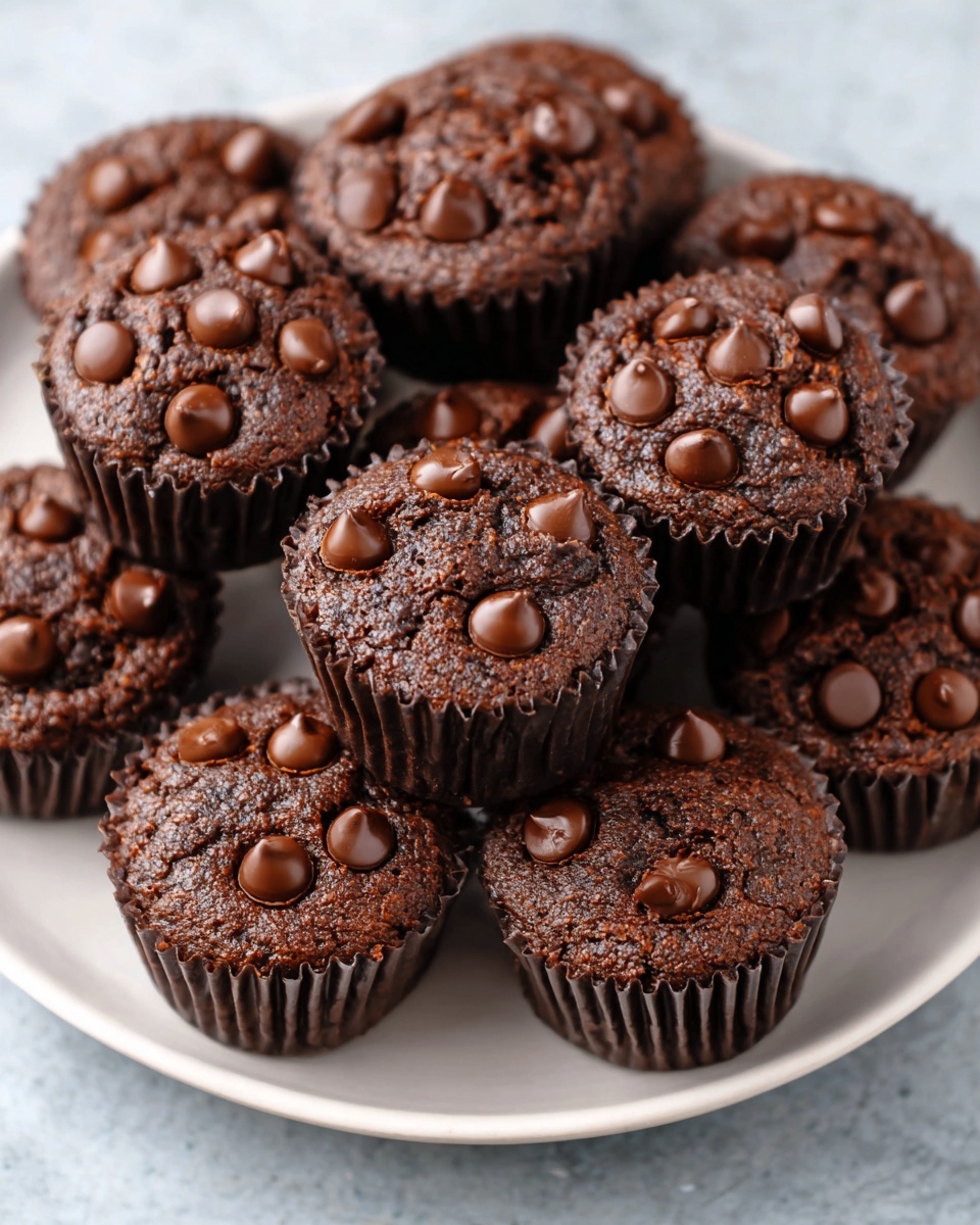 Fudgy Black Bean Brownie Bites Recipe - Recipe Image