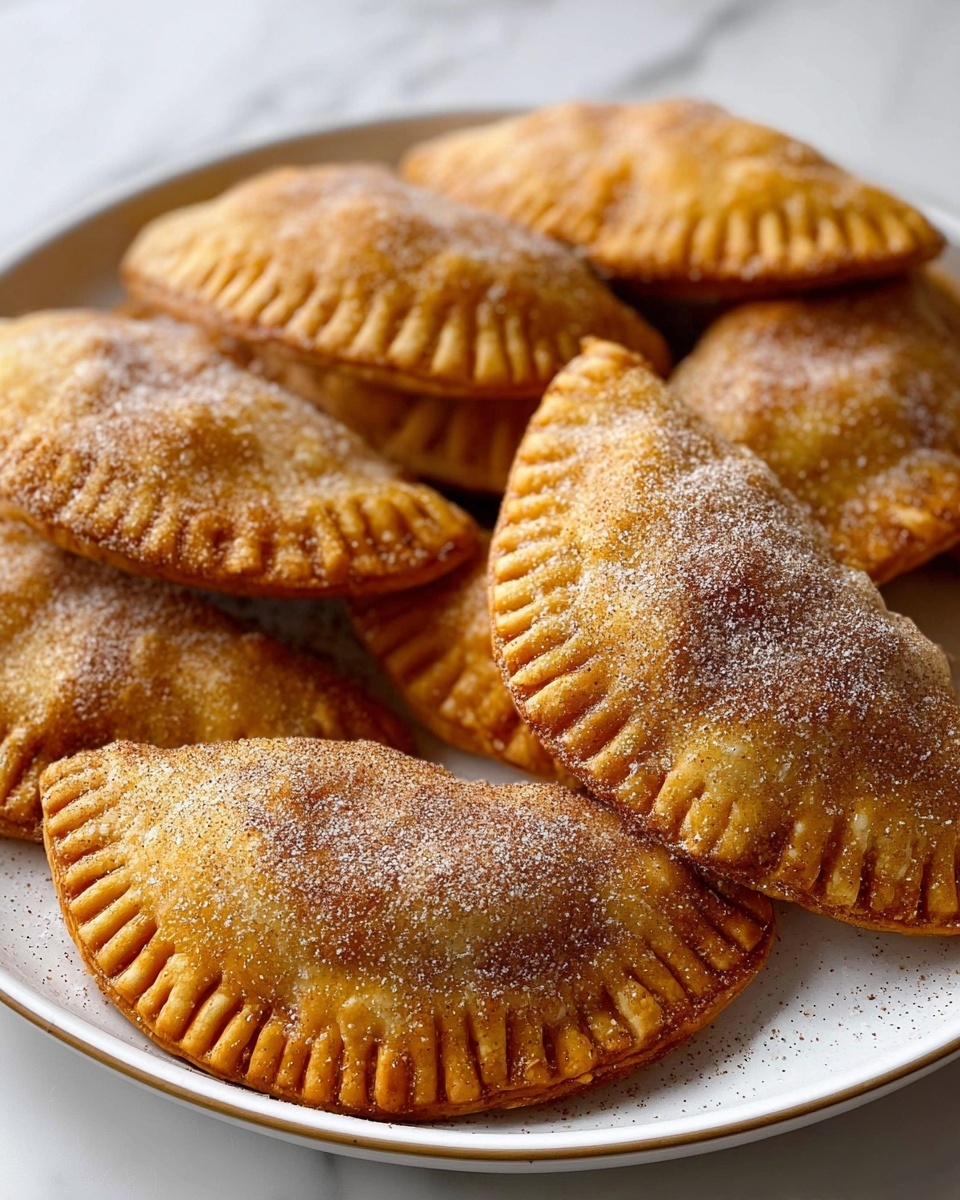 Fried Pumpkin Hand Pies with Cinnamon Sugar Recipe - Recipe Image