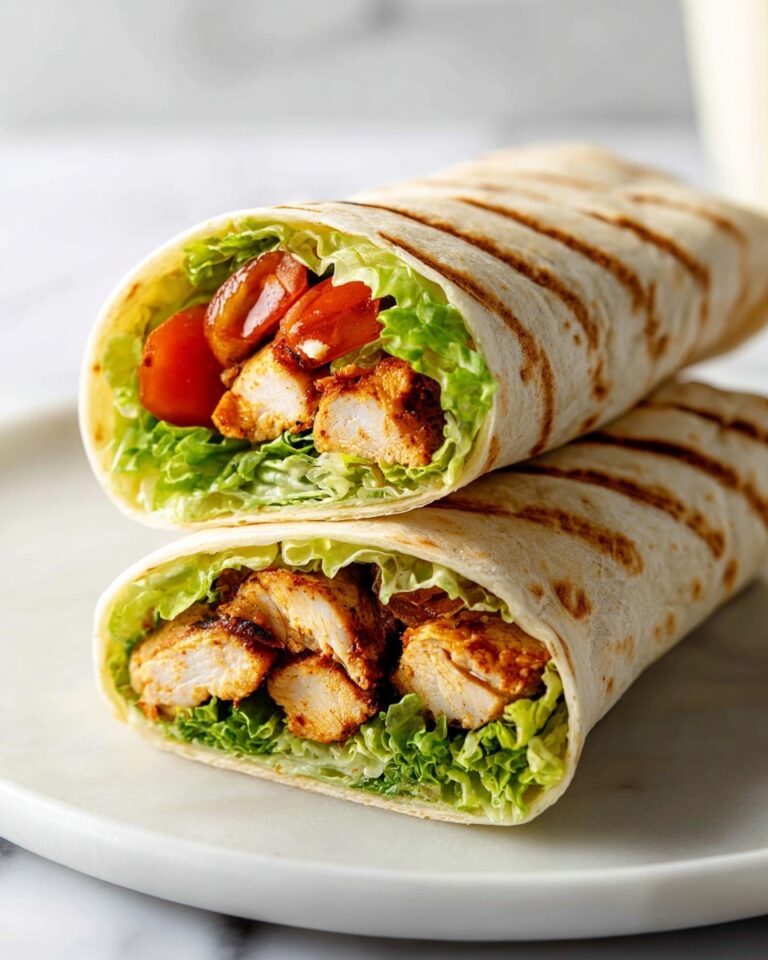 Chicken Caesar Wrap Recipe
