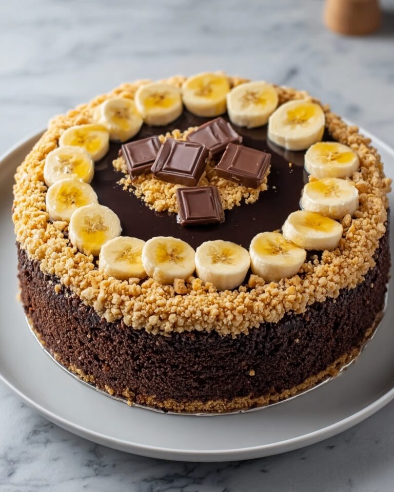 Banana and Chocolate Delight Cake Recipe