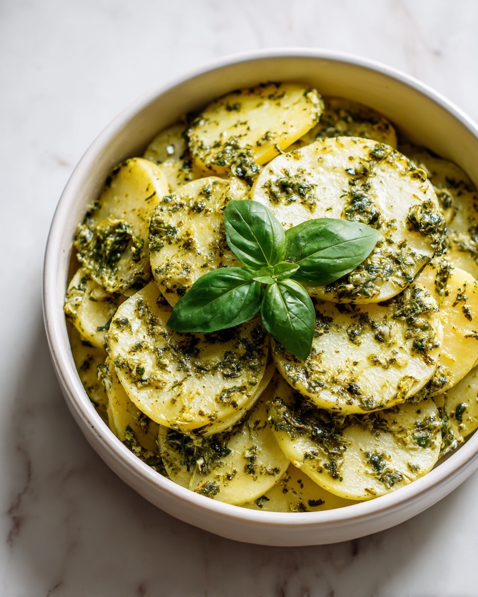 Creamy Basil Pesto Butter Recipe - Recipe Image