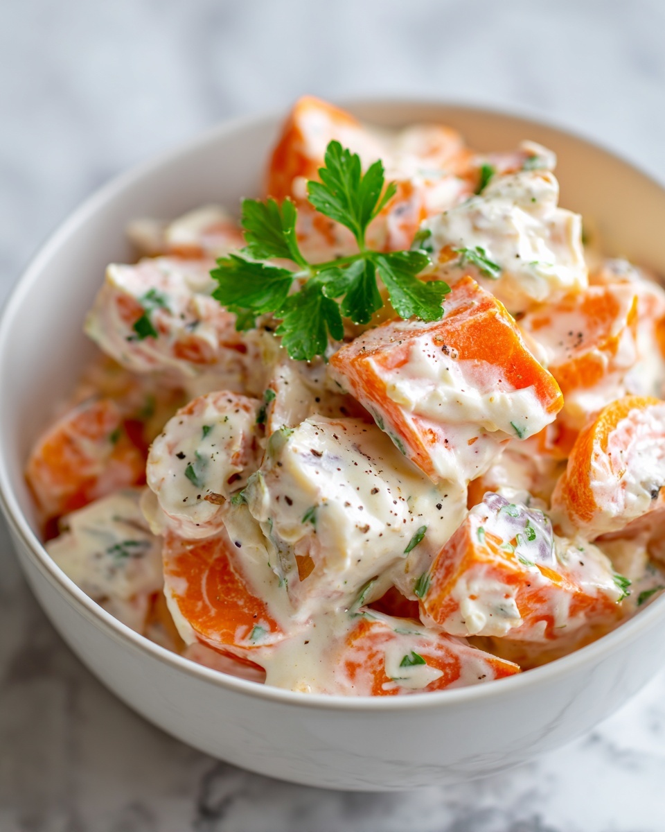 Creamy Carrot Salad with Raisins and Pineapple Recipe - Recipe Image