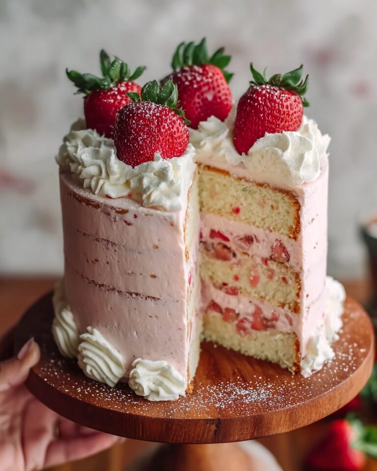 Best Strawberry Cake Ever Recipe