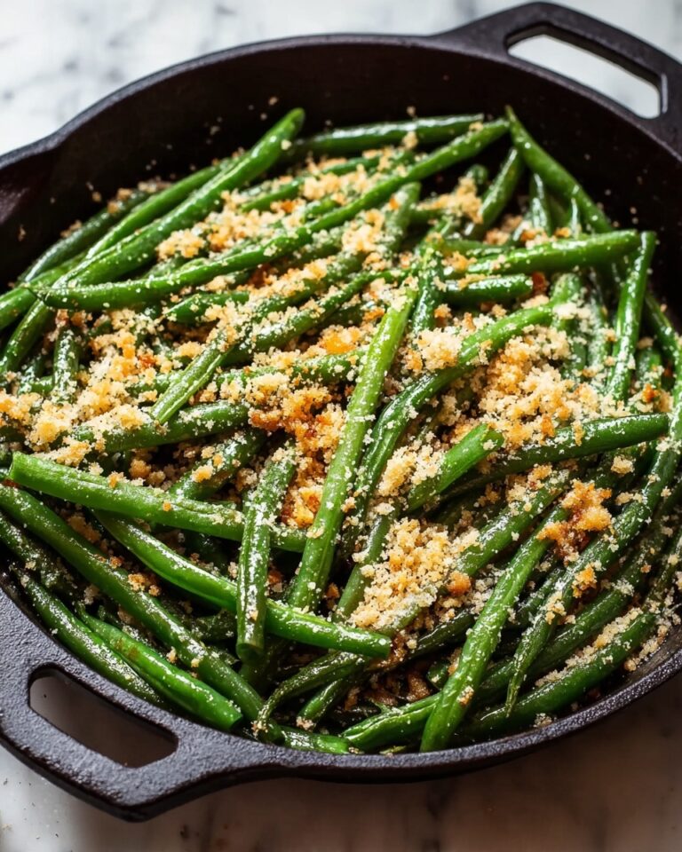 Roasted Parmesan Green Beans Recipe